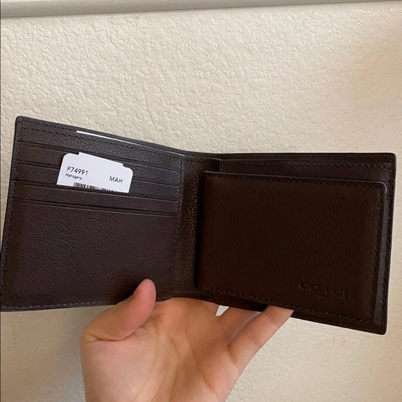 Coach men Compact ID wallet - Picture 2 of 5